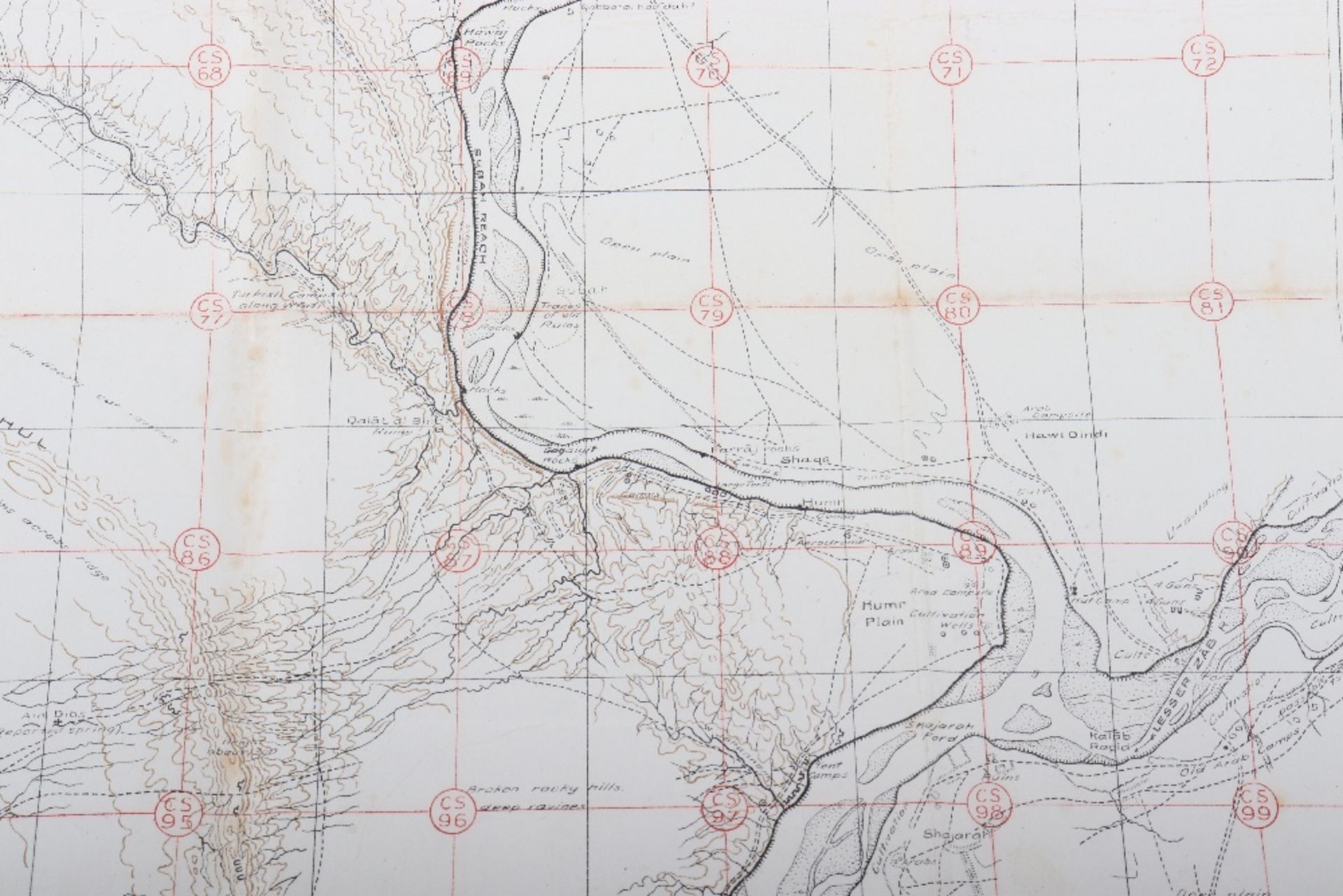 WWI Maps of Mesopotamia - Bild 11 aus 22