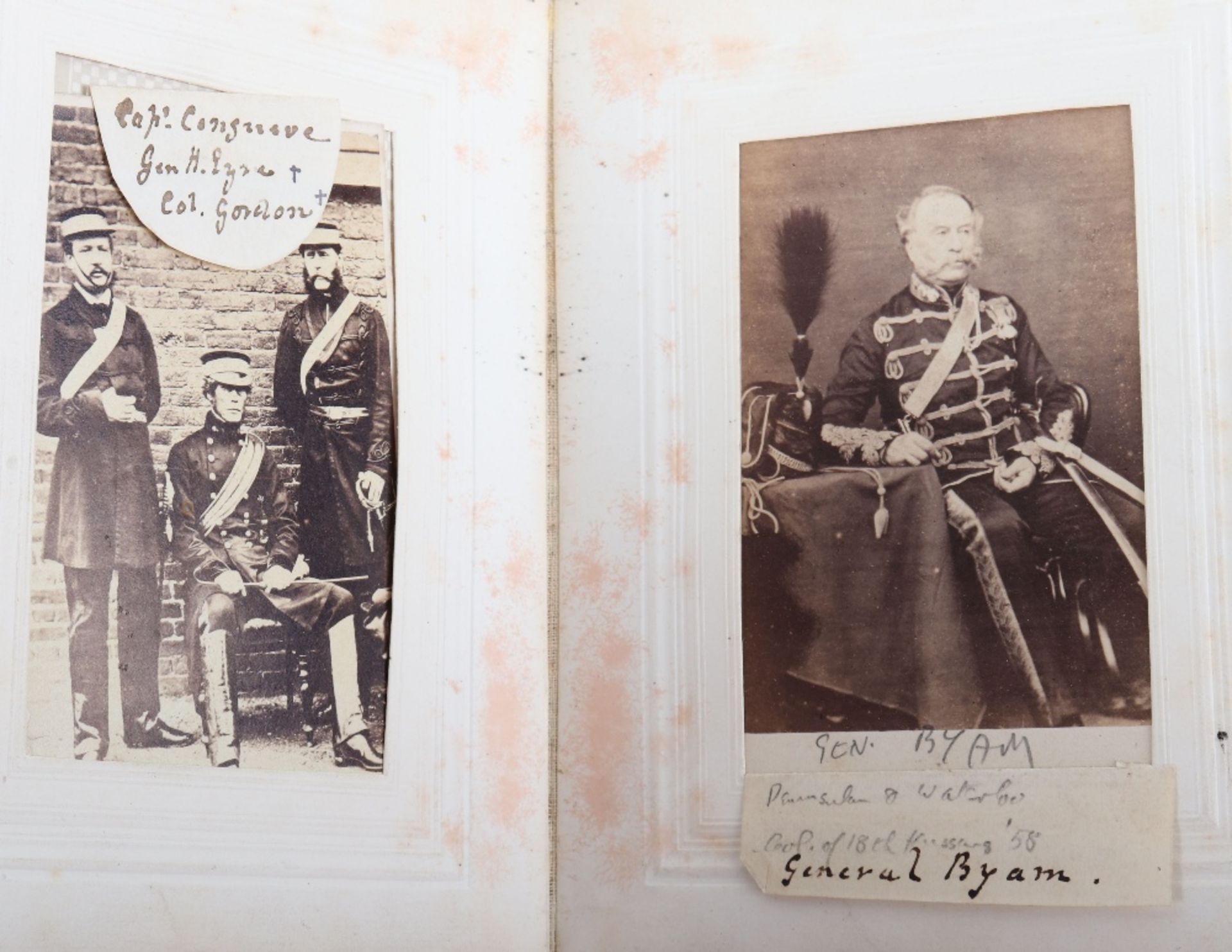 Carte de Visite Album with Military Personalities - Bild 7 aus 12