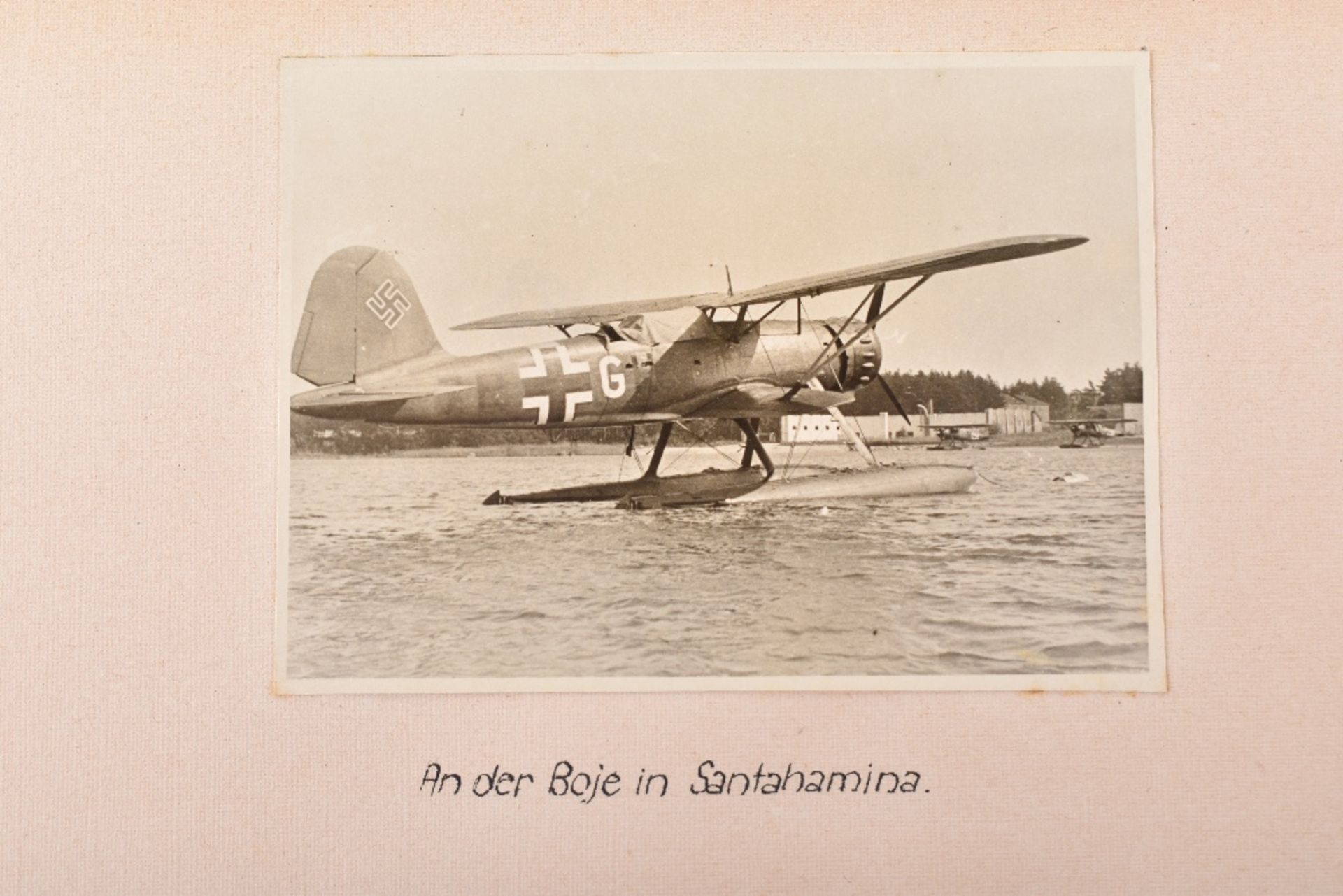 Outstanding and Historically Interesting Luftwaffe Photograph Album, Log Book and Soldbuch of Observ - Bild 63 aus 96