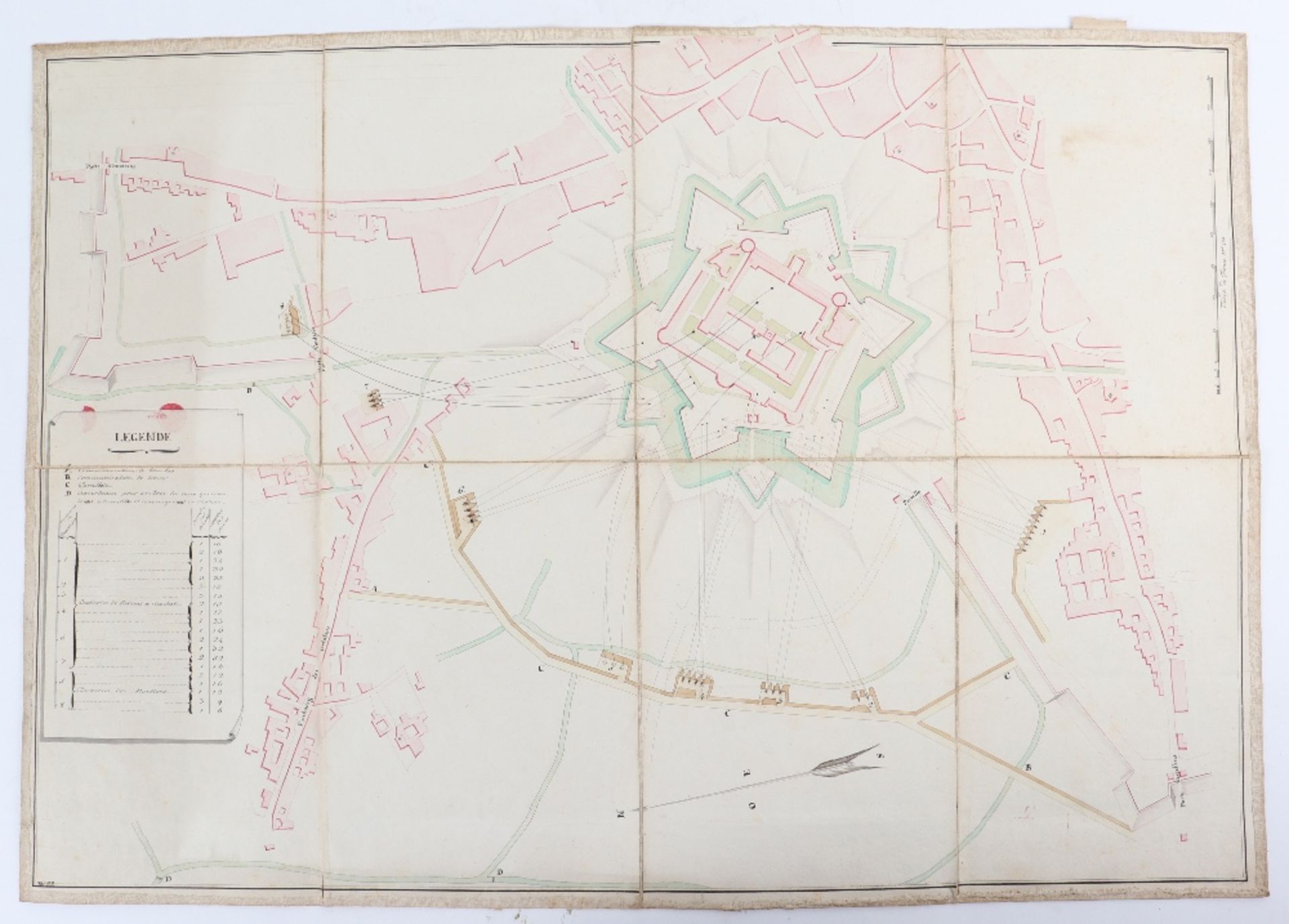 Signed Napoleonic Map - Image 2 of 3