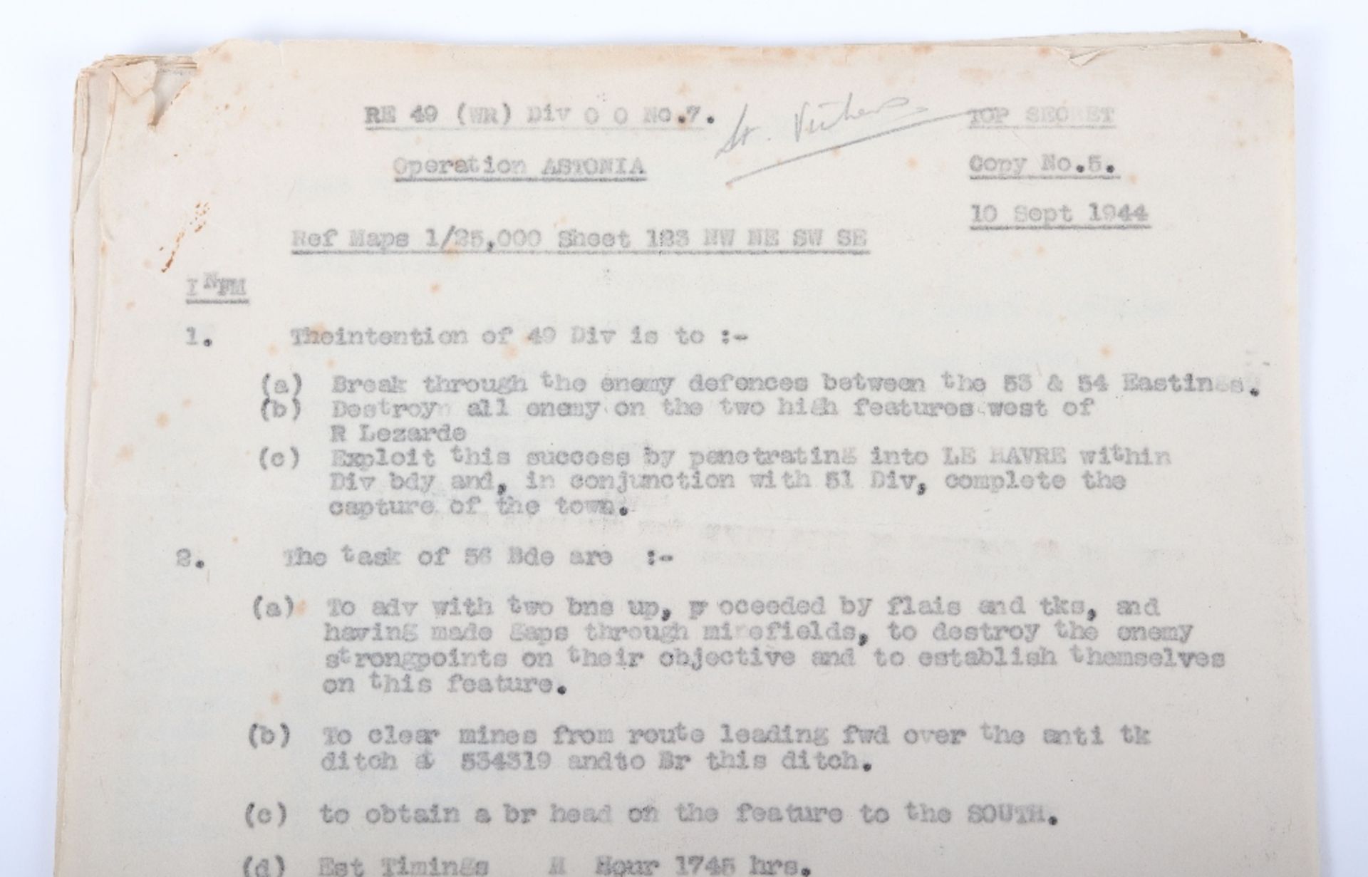 Highly Important and Extremely Comprehensive D-Day Archive of Ephemera and Photographs to Lieutenant - Image 102 of 113