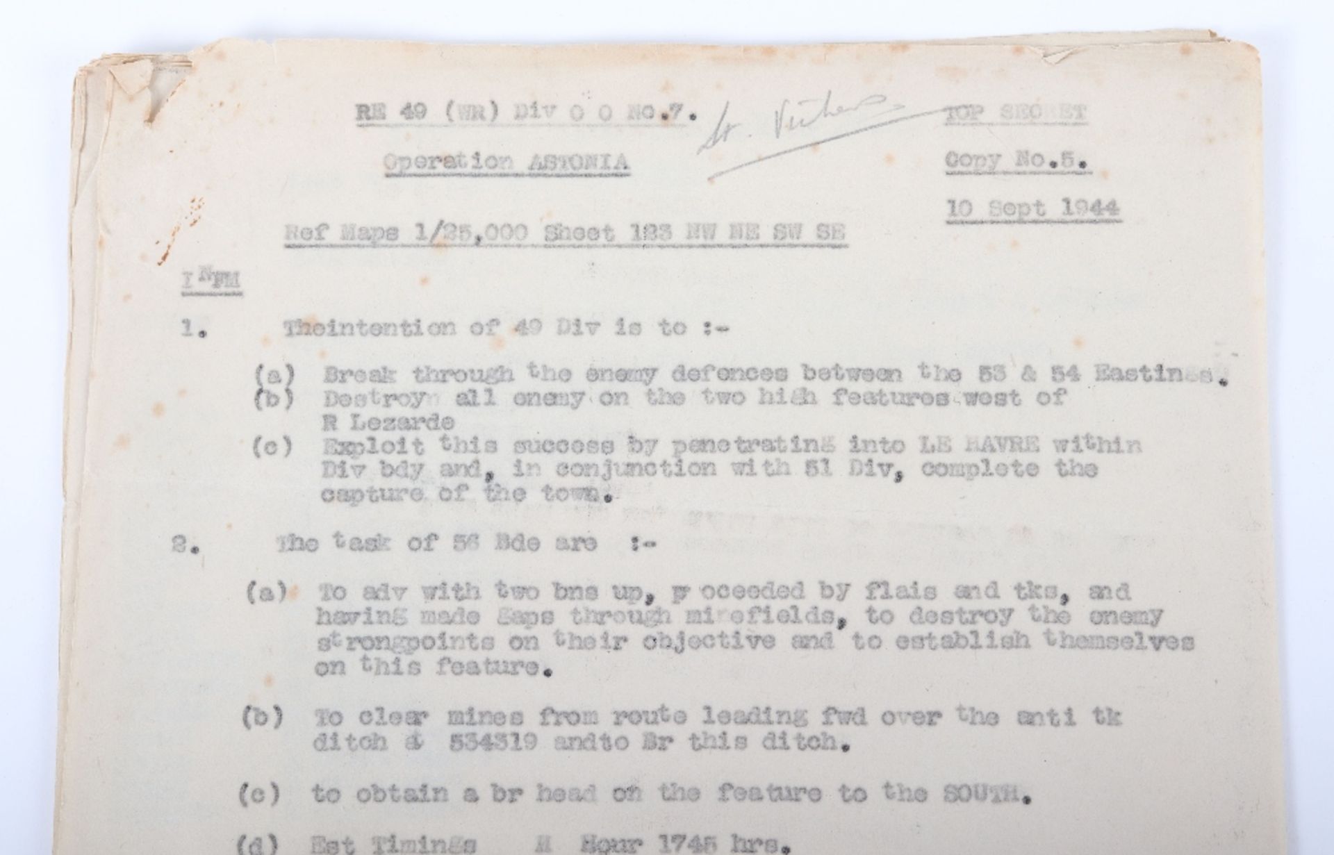 Highly Important and Extremely Comprehensive D-Day Archive of Ephemera and Photographs to Lieutenant - Bild 102 aus 113