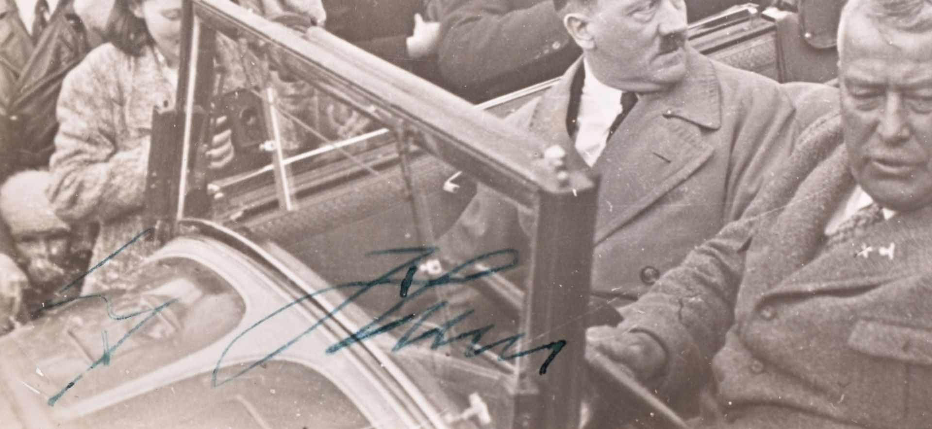 Herman Goering Family Archive – Signed Photographs of Adolf Hitler and Dr Joseph Goebbels - Image 2 of 7