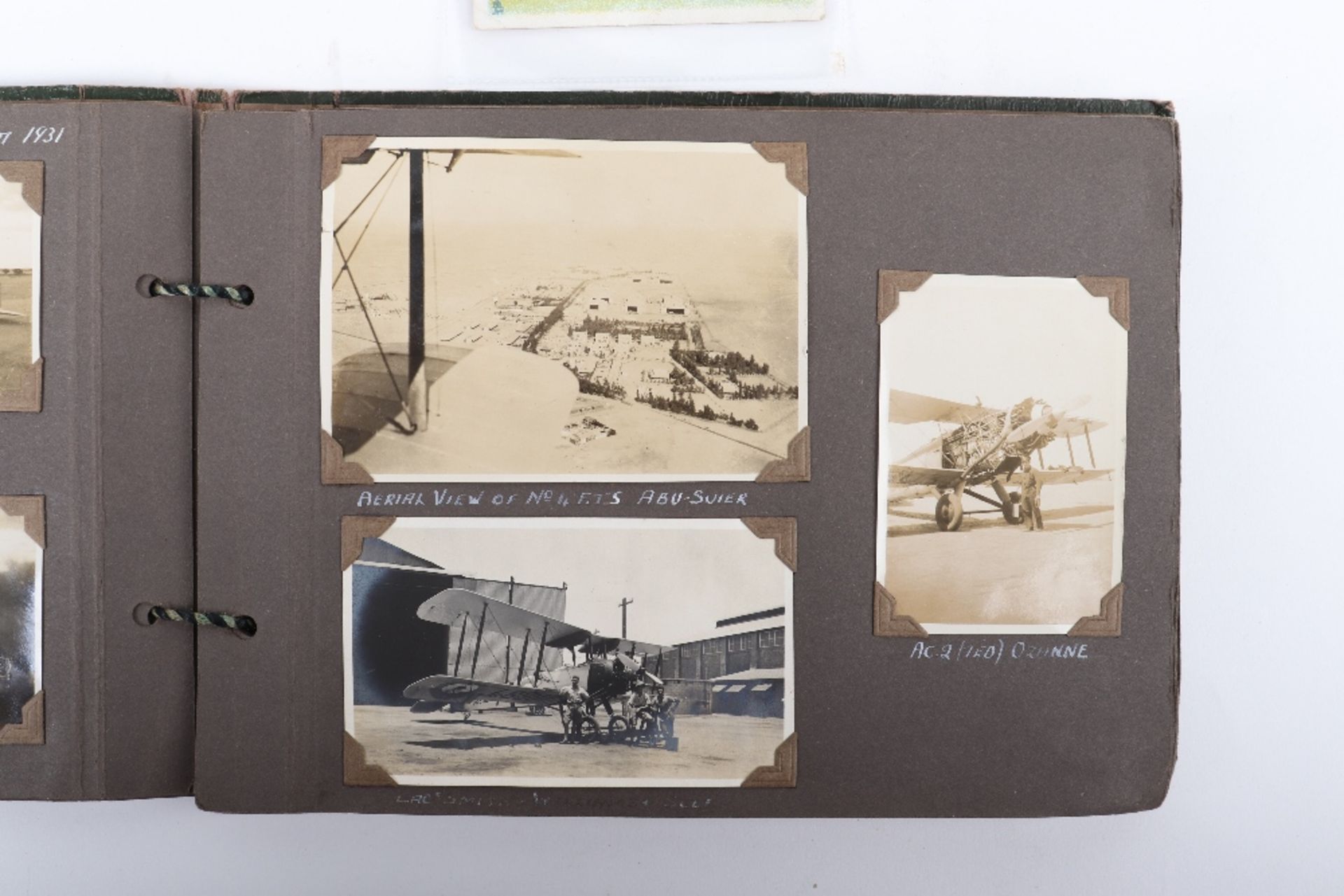 Photograph Album No 8 Bomber Squadron RAF, Aden, 1931 & Egypt etc - Bild 3 aus 51