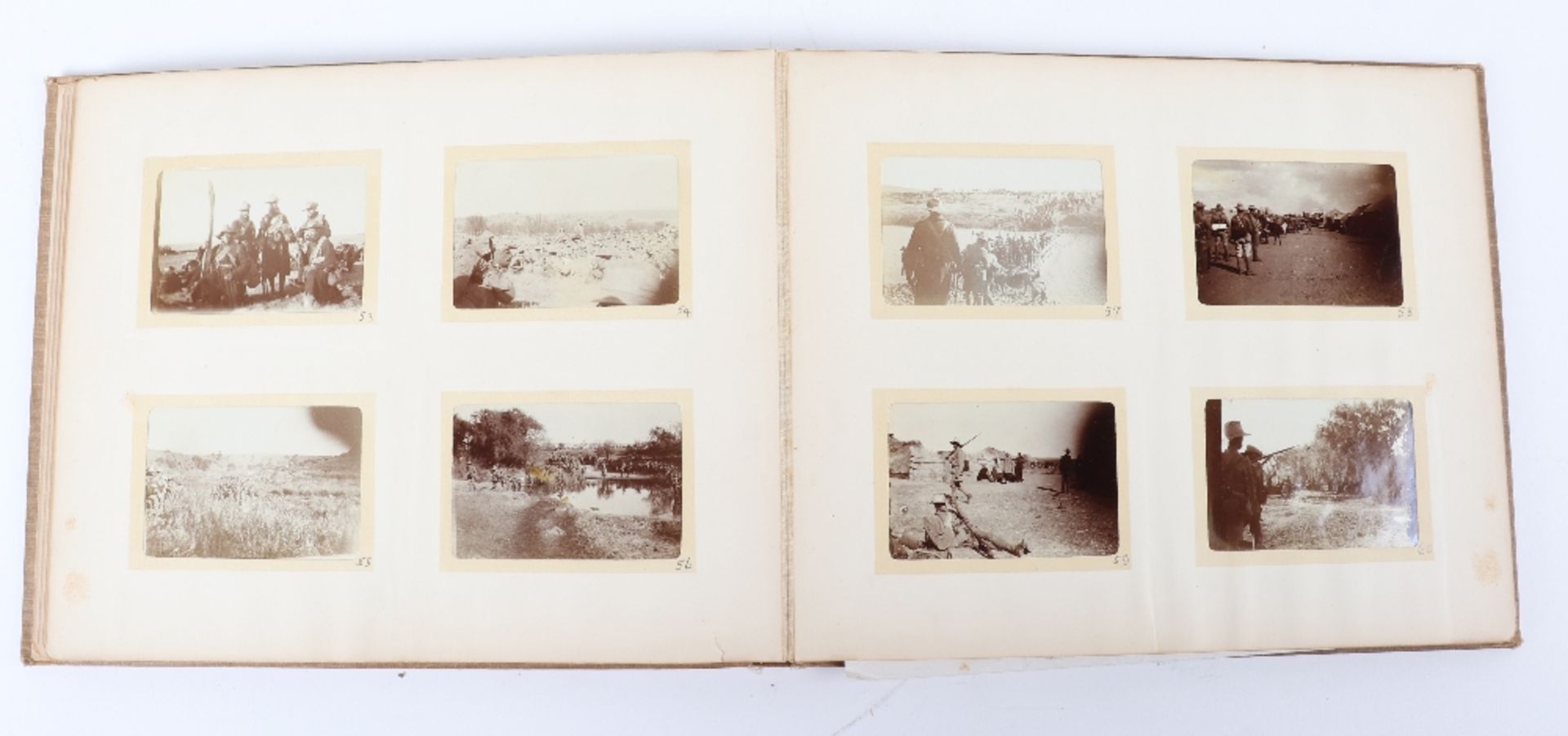 Interesting Boer War Photograph Album compiled by Sergeant F.C.Ager C.I.V (12 th Middlesex R.V.) - Bild 12 aus 20