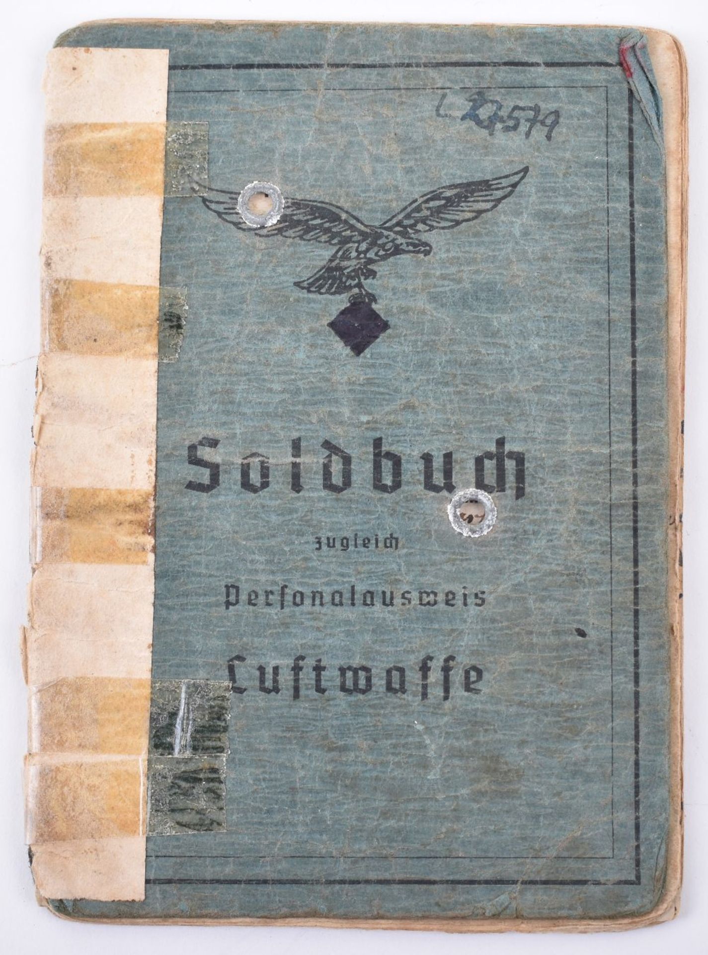 Outstanding and Historically Interesting Luftwaffe Photograph Album, Log Book and Soldbuch of Observ - Image 78 of 96