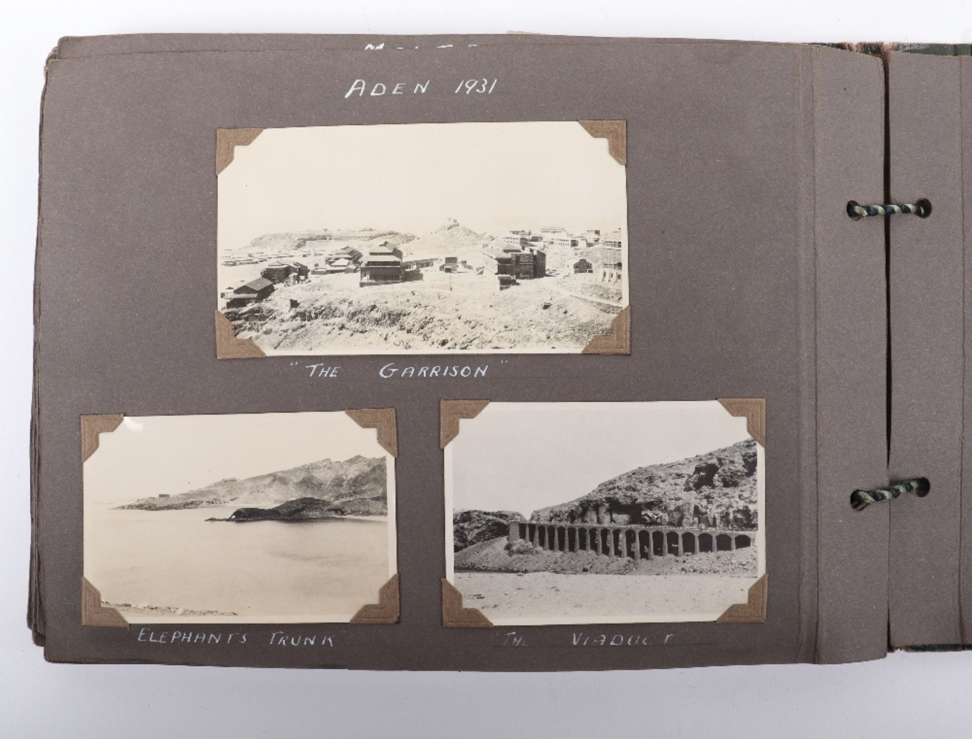 Photograph Album No 8 Bomber Squadron RAF, Aden, 1931 & Egypt etc - Bild 34 aus 51