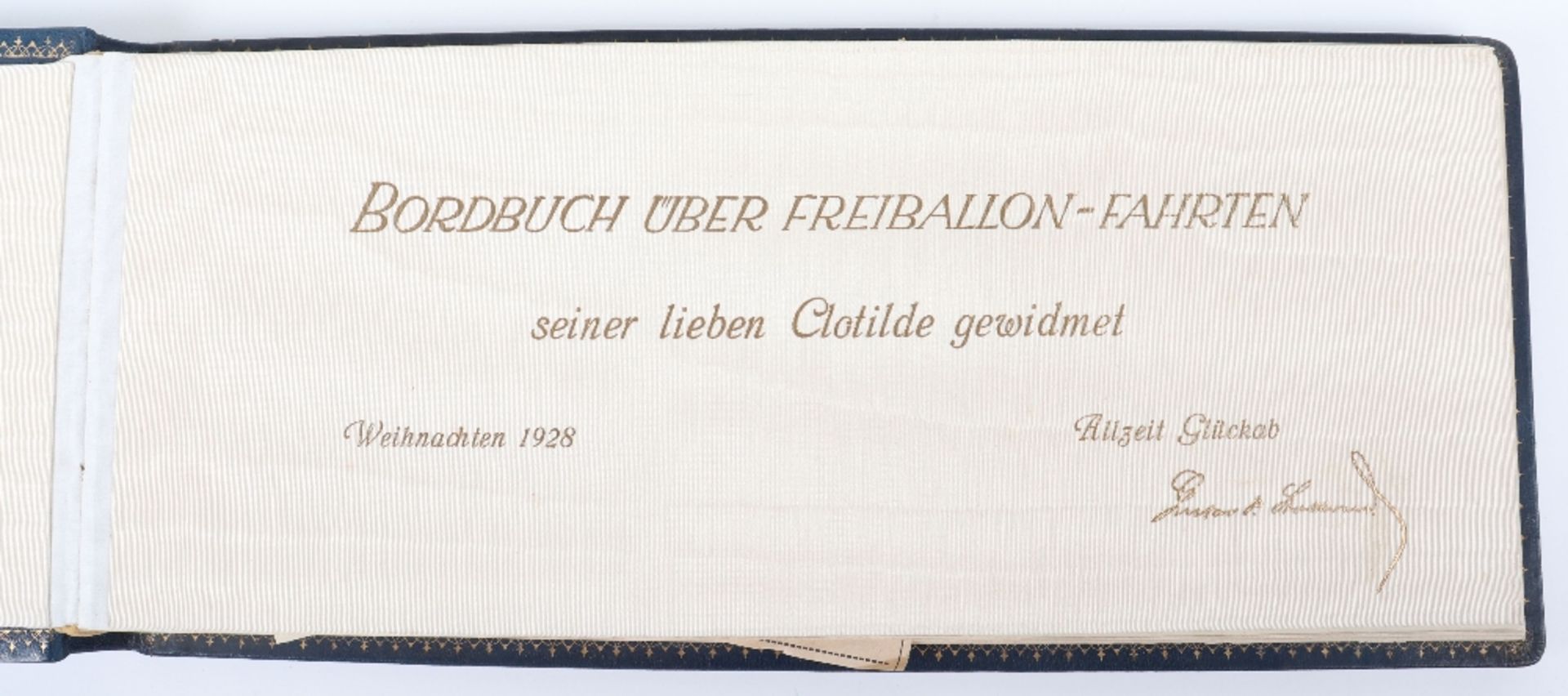 Substantial and Unusual "Log Book" of a Balloon Flight Across Europe in 1928 by Gustav P. Stollwerc - Bild 11 aus 20