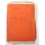 WWI British Army Files Relating to Ciphers (mainly 1920)