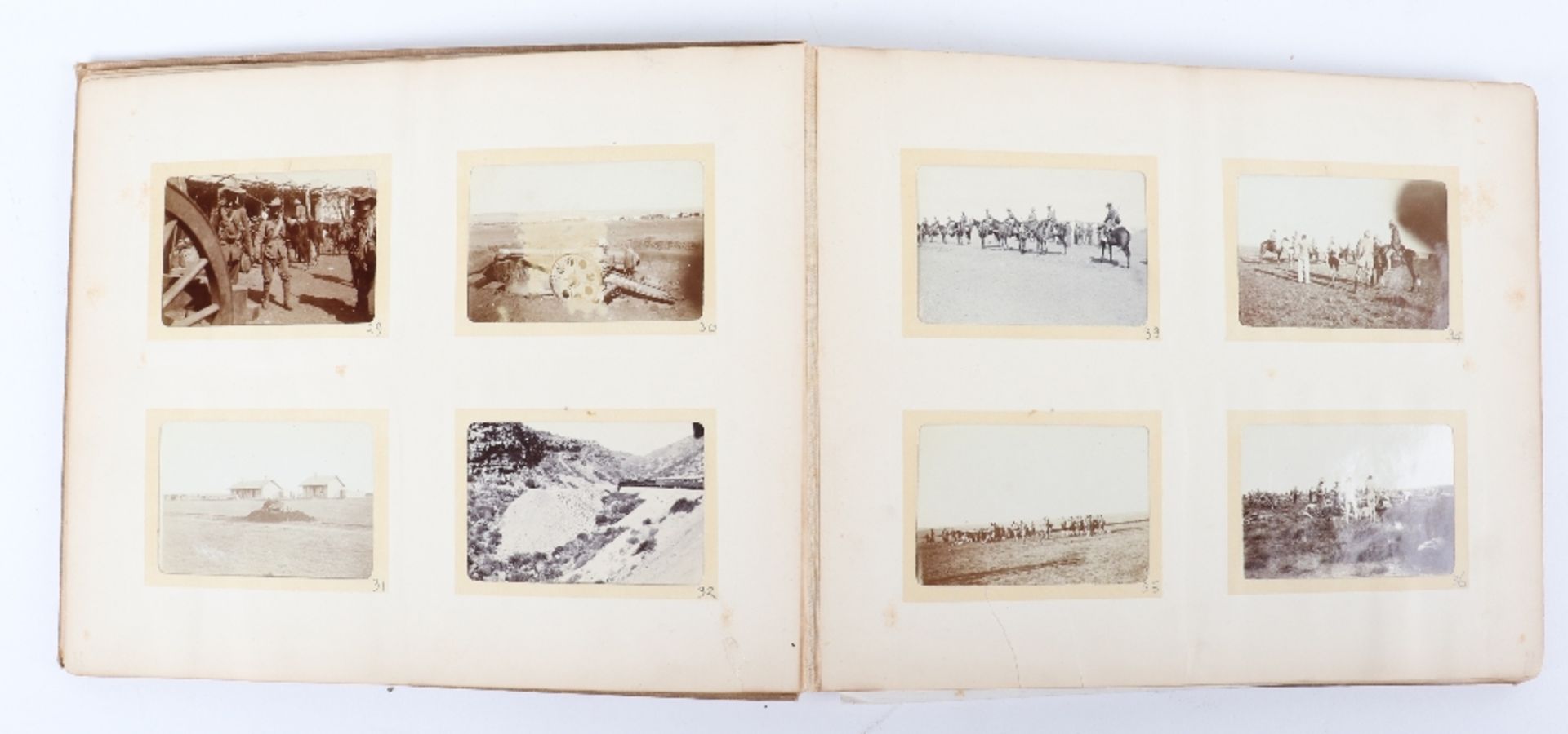 Interesting Boer War Photograph Album compiled by Sergeant F.C.Ager C.I.V (12 th Middlesex R.V.) - Bild 7 aus 20