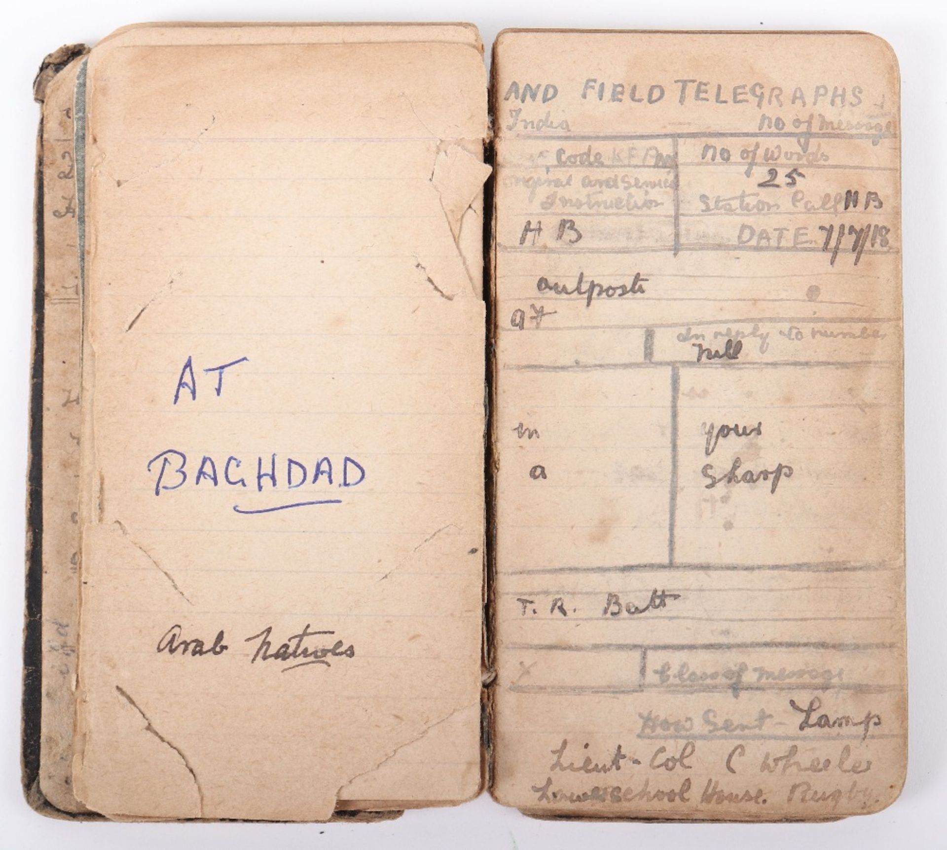 Great War Diaries and Note Book of Acting Sergeant Major W.H.Evans South Wales Borderers - Image 8 of 9