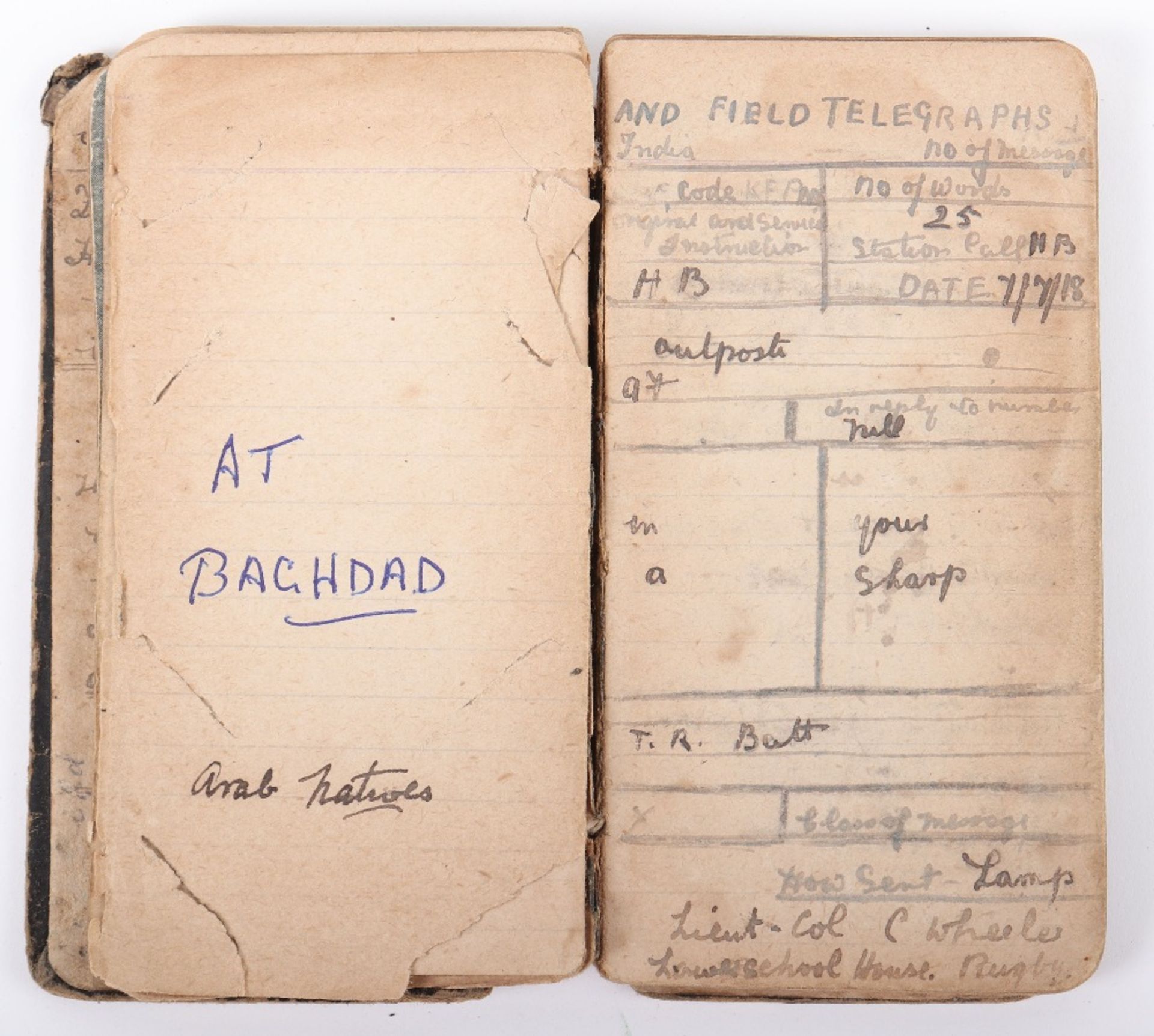 Great War Diaries and Note Book of Acting Sergeant Major W.H.Evans South Wales Borderers - Bild 8 aus 9