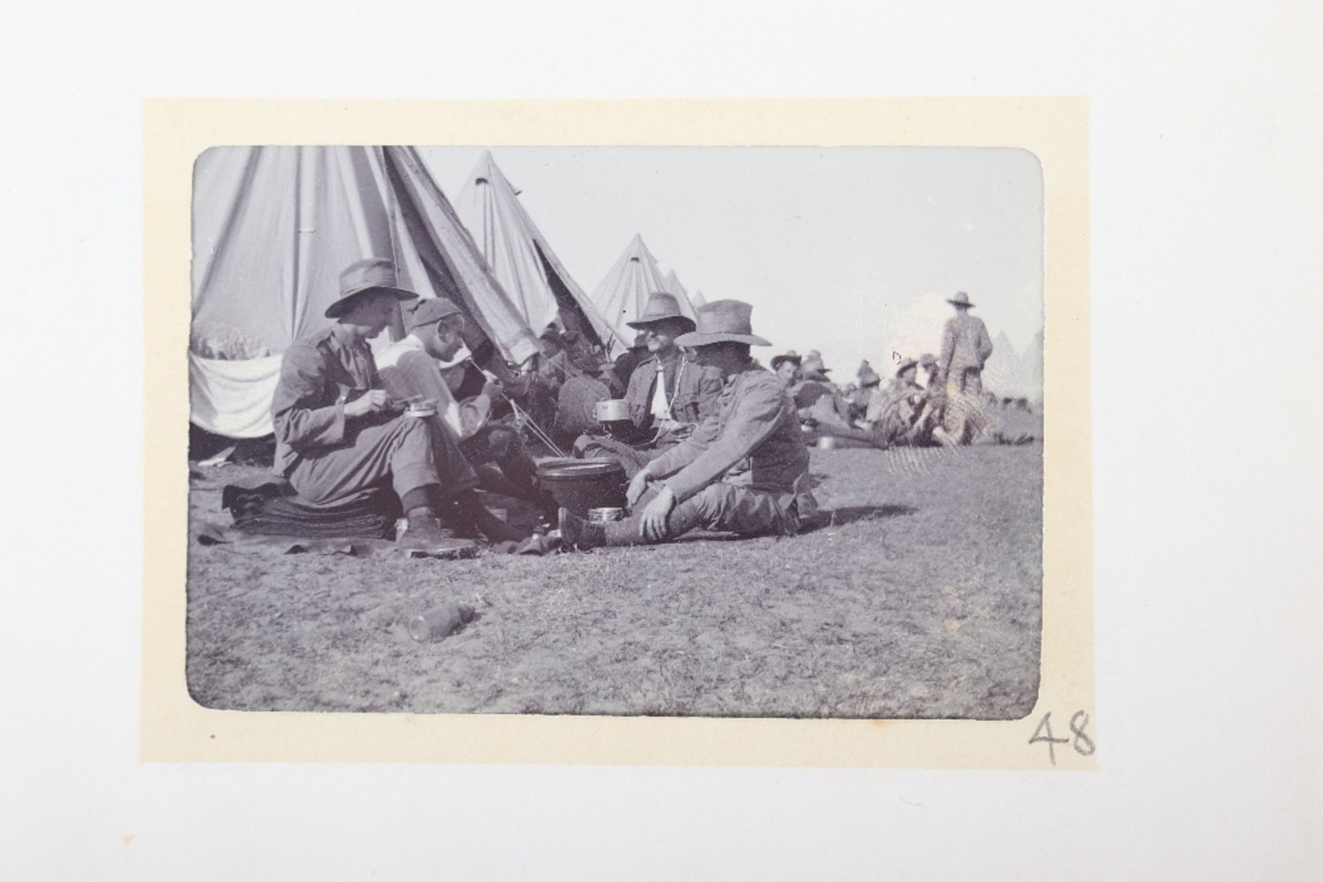 Interesting Boer War Photograph Album compiled by Sergeant F.C.Ager C.I.V (12 th Middlesex R.V.) - Bild 11 aus 20