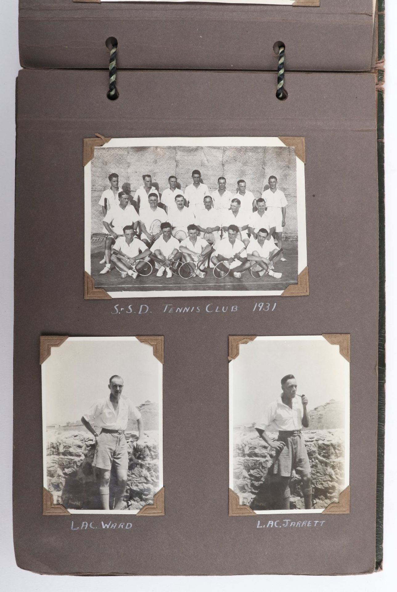 Photograph Album No 8 Bomber Squadron RAF, Aden, 1931 & Egypt etc - Bild 7 aus 51