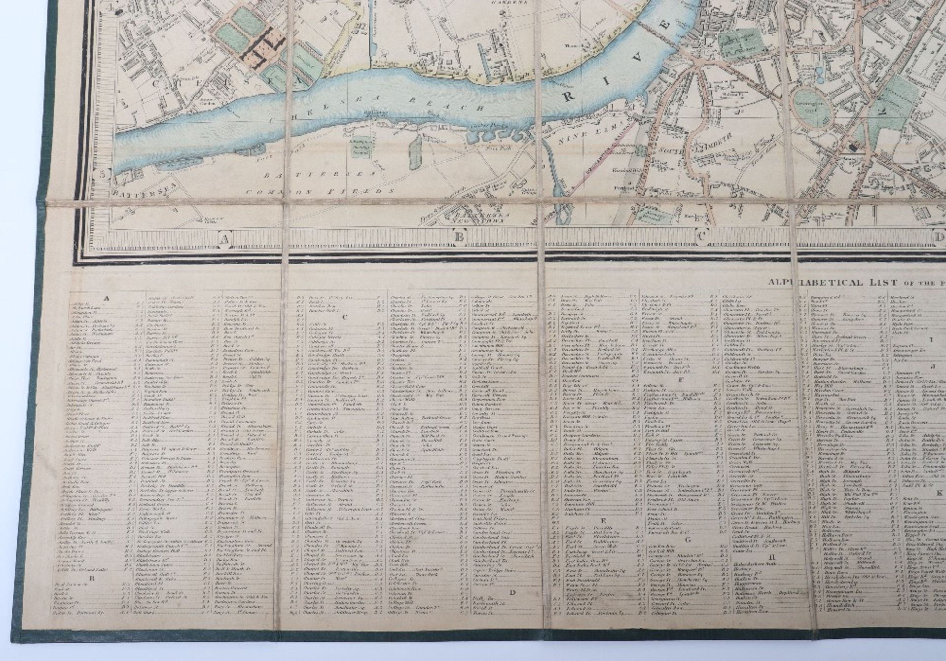 Original Map Plan of London and Westminster and the Borough of Southwark by Wyld 1838 - Bild 19 aus 21