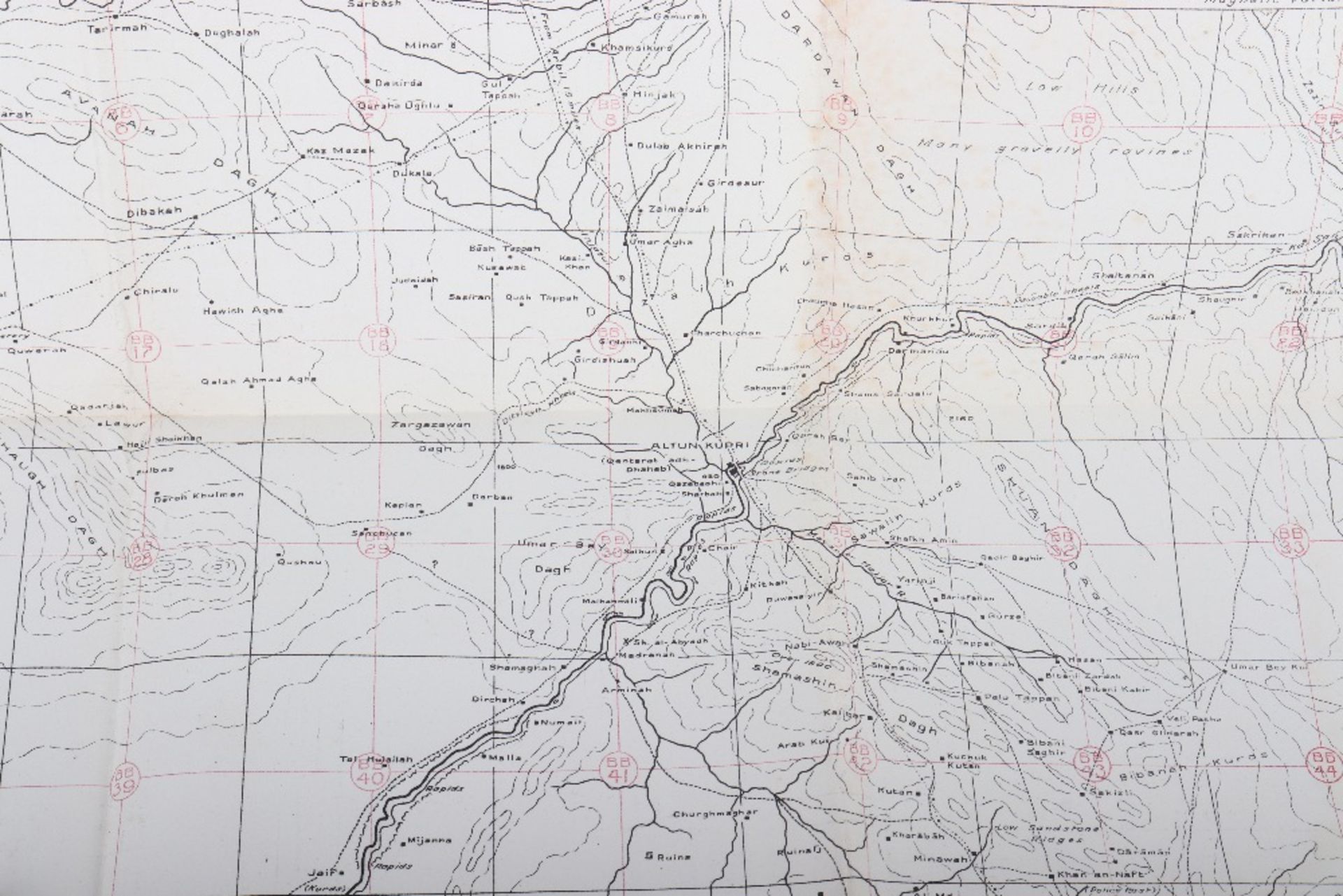 WWI Maps of Mesopotamia - Bild 21 aus 22