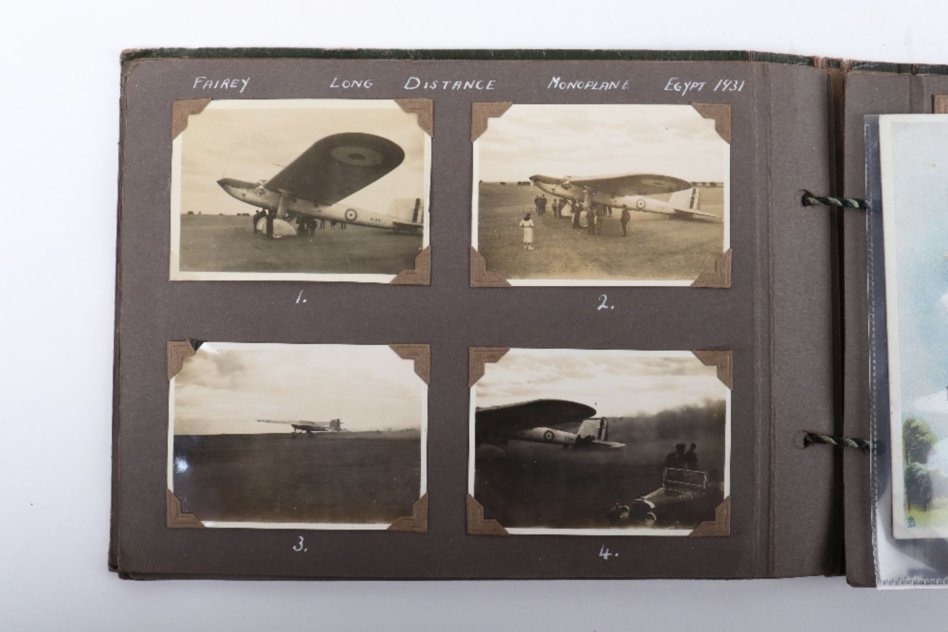 Photograph Album No 8 Bomber Squadron RAF, Aden, 1931 & Egypt etc - Bild 2 aus 51