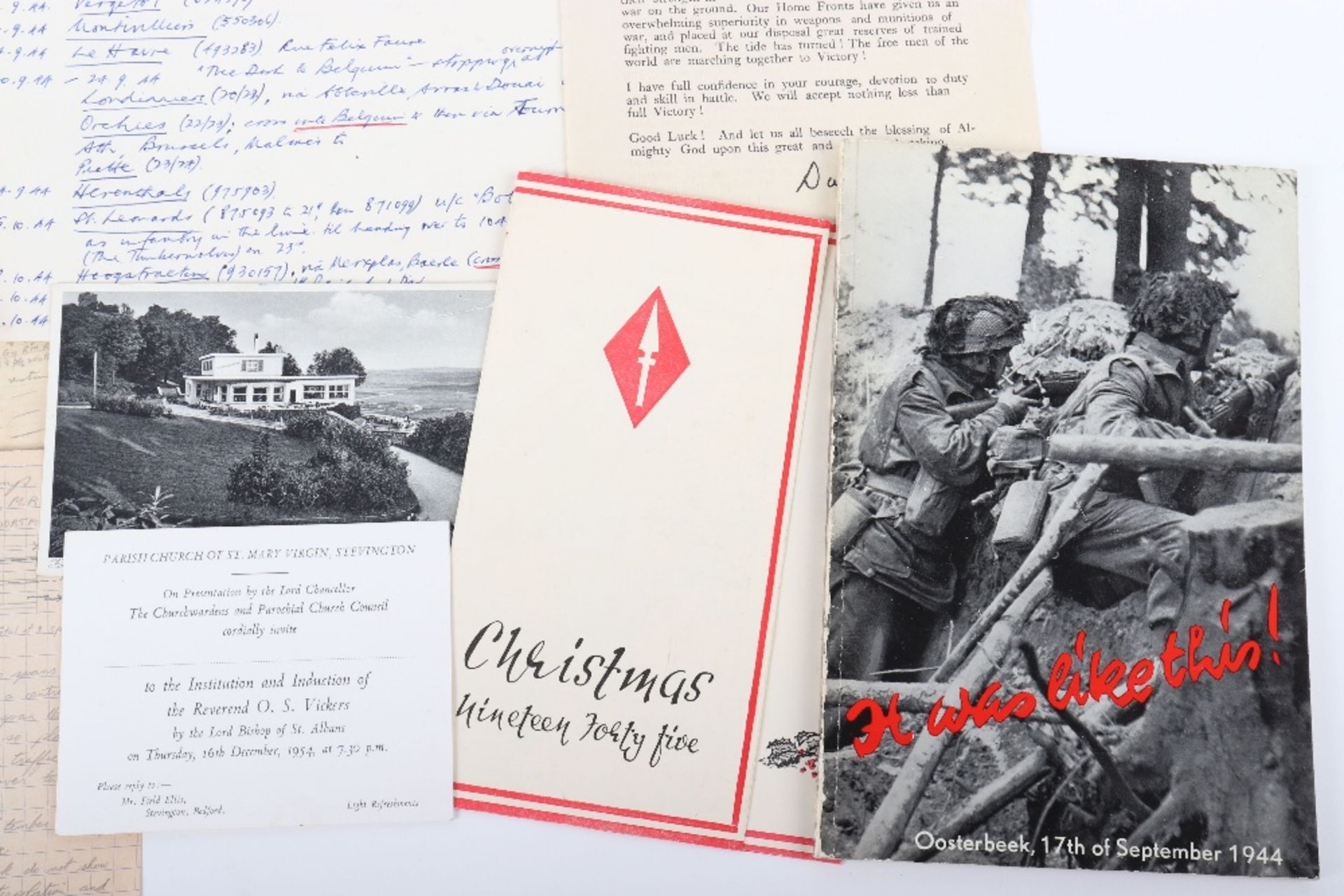 Highly Important and Extremely Comprehensive D-Day Archive of Ephemera and Photographs to Lieutenant - Bild 93 aus 113