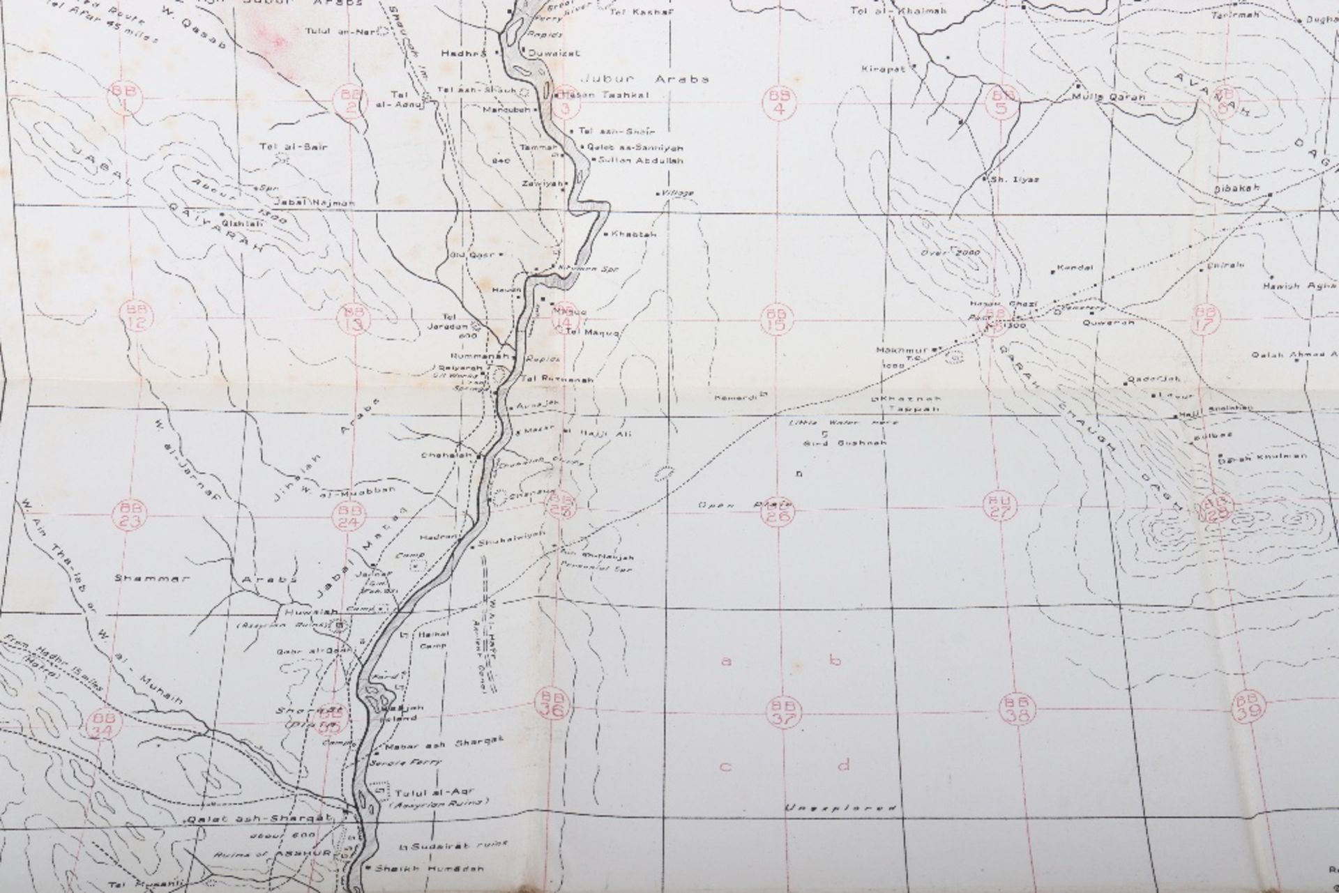 WWI Maps of Mesopotamia - Bild 22 aus 22