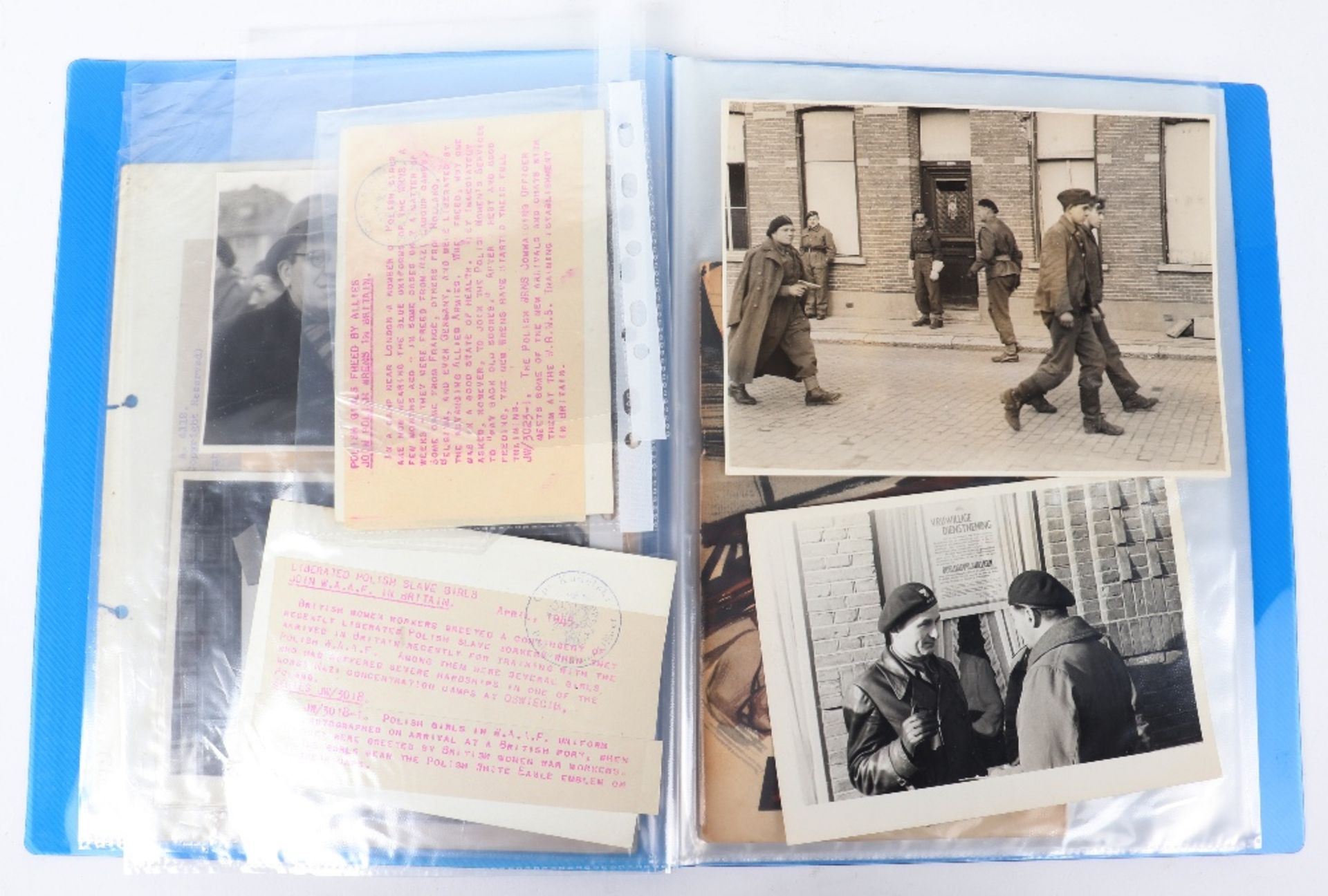 Unusual Grouping of Polish Wartime Press Photographs - Bild 4 aus 5