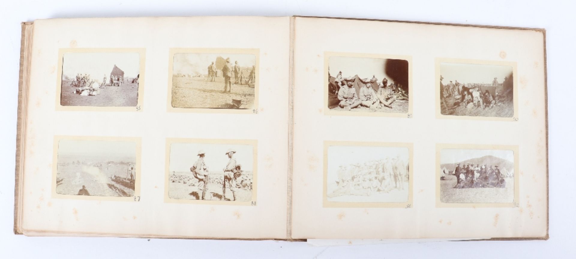 Interesting Boer War Photograph Album compiled by Sergeant F.C.Ager C.I.V (12 th Middlesex R.V.) - Bild 16 aus 20
