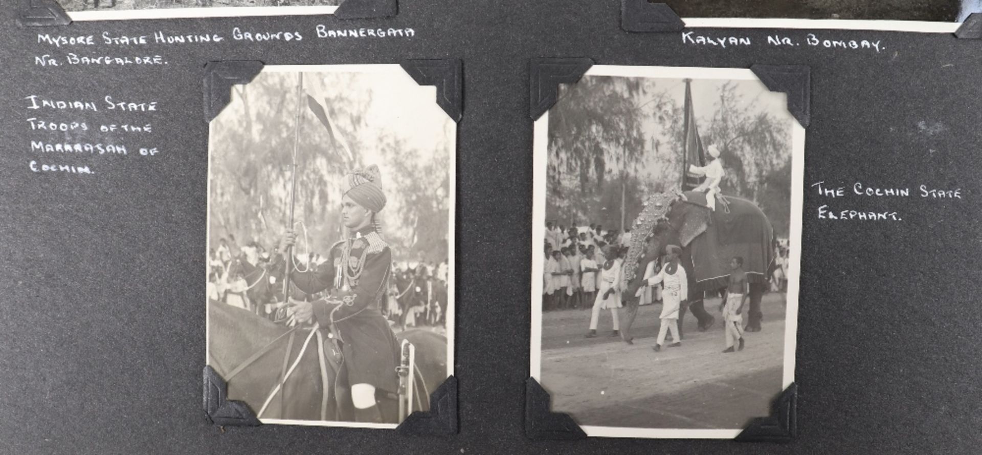 India & Palestine 1946-48 Photograph Album Group of Three - Bild 11 aus 26