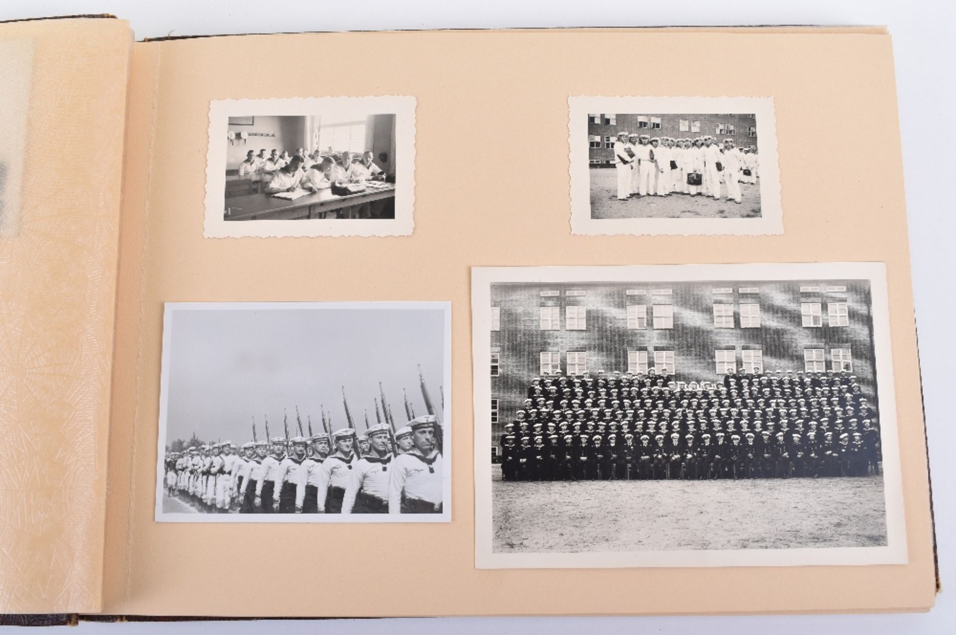 Third Reich Photograph Album Compiled by a Crewman of the German Heavy Cruiser Panzerschiff Admiral - Bild 3 aus 24