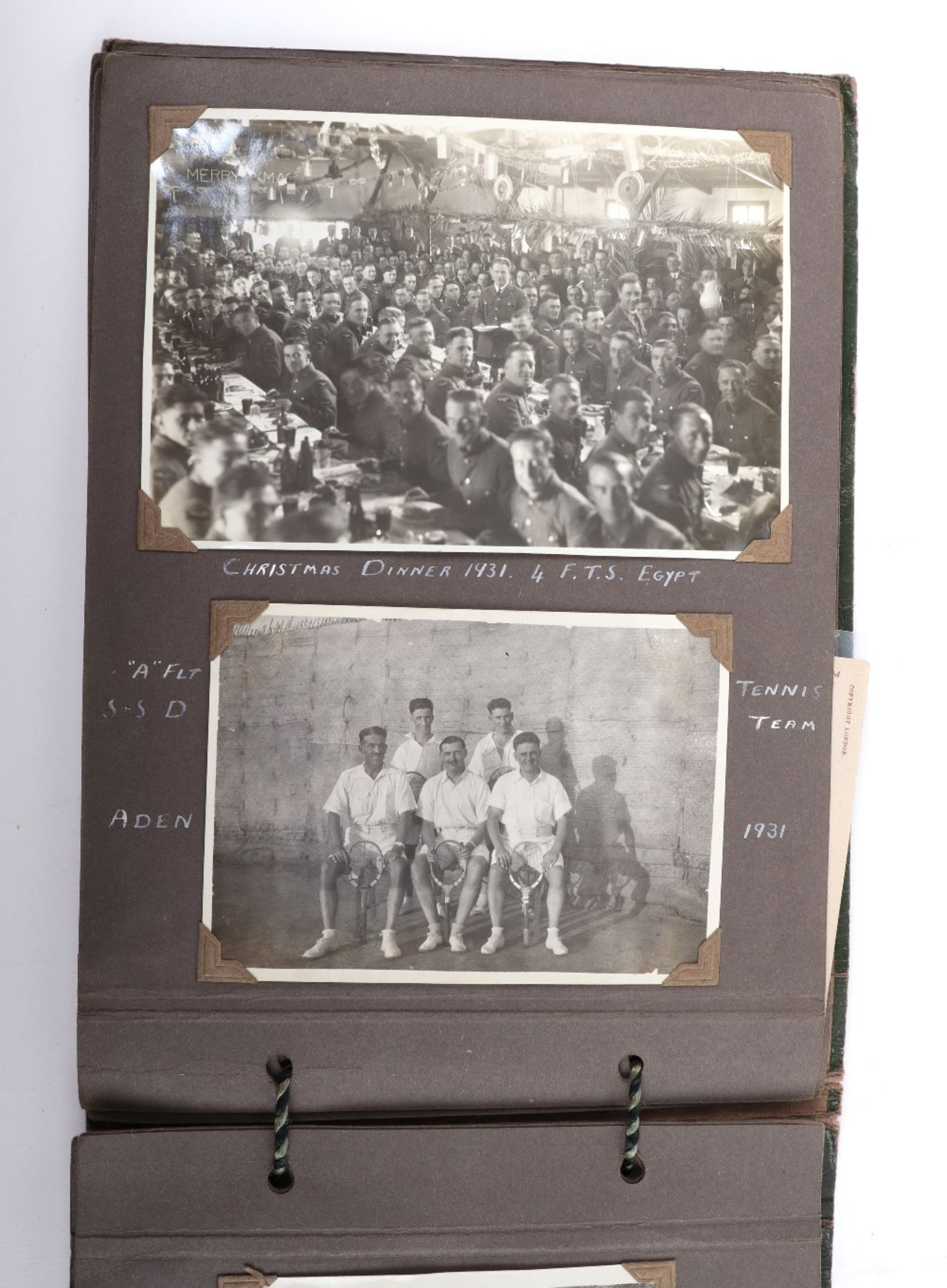 Photograph Album No 8 Bomber Squadron RAF, Aden, 1931 & Egypt etc - Bild 5 aus 51