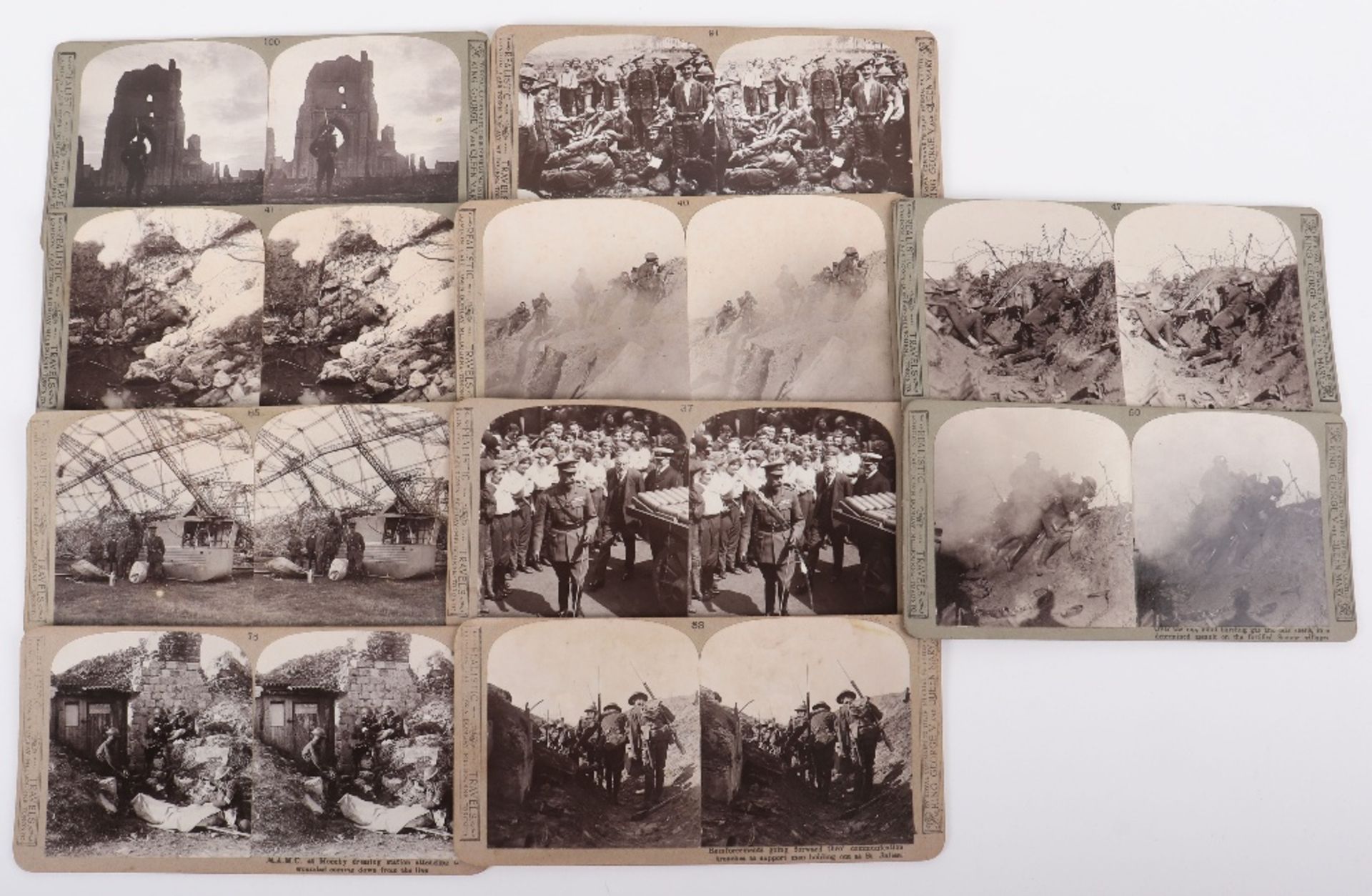 Original Great War Stereo Photographs with Viewer - Bild 5 aus 5