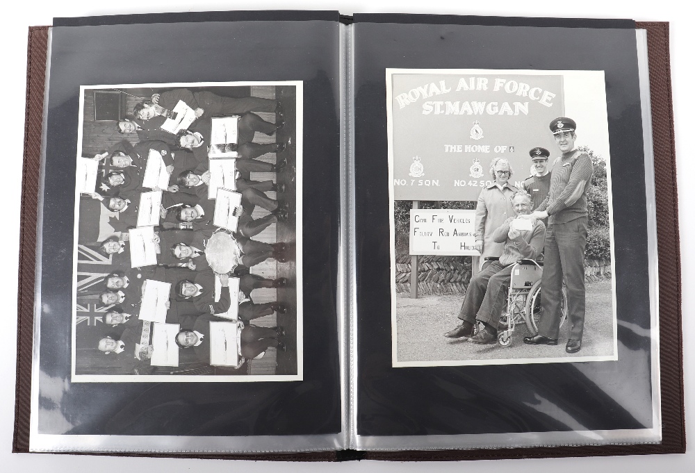 Interesting Royal Air Force Log Books and Photograph Album to Squadron Leader C.J.Phillips 120 Squad - Image 5 of 5