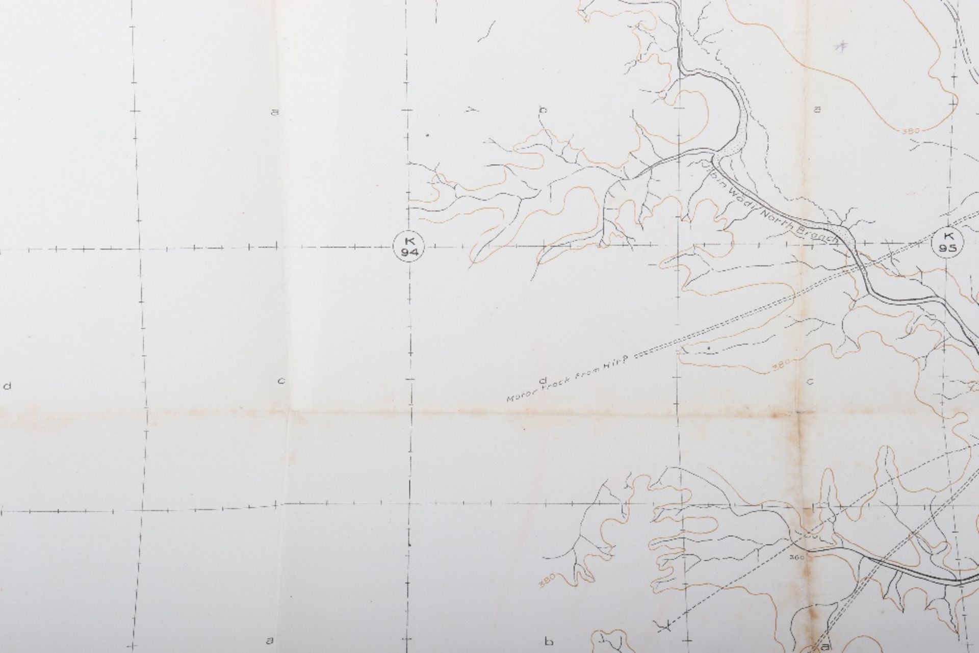WWI Trench Linen Maps of Mesopotamia - Bild 6 aus 21