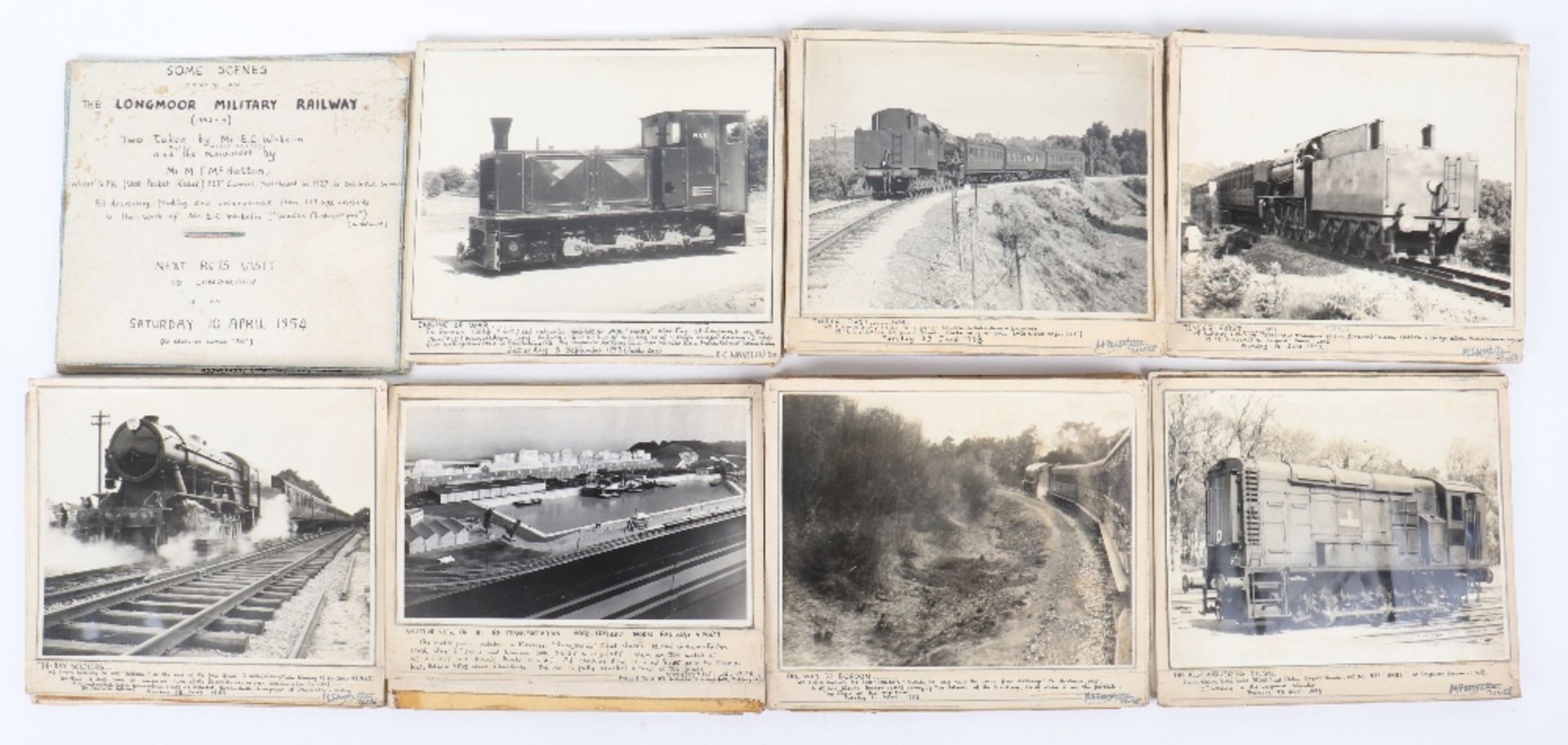 Collection of Original Photographs, Longmoor Railway 1952-3