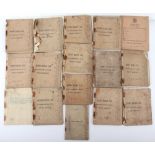 Rare Mortar Battery Notebooks (Army books 152 duplicated) (61st Trench Mortar Battery) for 1916/17
