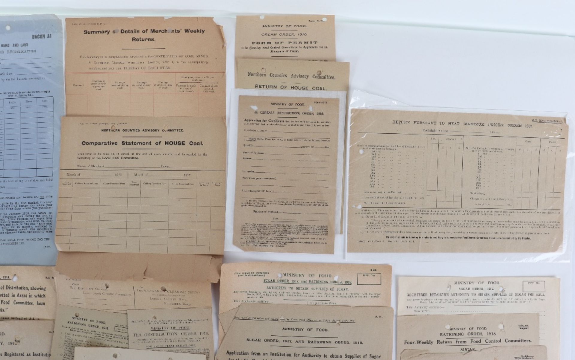 Collection of Interesting Official Forms, Applications etc Issued During World War One - Bild 5 aus 10