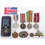 WW1 / WW2 British Lincolnshire Regiment Medal Group of Five