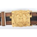 1930’s Italian Fascist MSVN Officers Parade Belt and Buckle