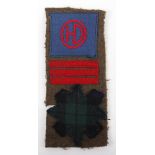 WW2 1st or 7th Battalion Black Watch 154th Brigade 51st Highland Division Battle Dress Combination I