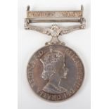 Elizabeth II General Service Medal 1962-2007 Light Infantry