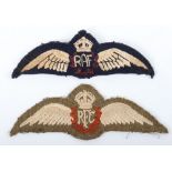 WW2 Pattern Royal Flying Corps Pilots Wing