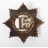Victorian 15th (East Yorkshire) Regiment of Foot Other Ranks Glengarry Badge 1874-81