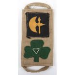 British Tropical Combination Insignia 1st Royal Irish Fusiliers 88th Irish Brigade 78th Infantry Div