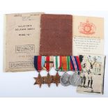 WW2 Hampshire Regiment / Popski Private Army Medal Group