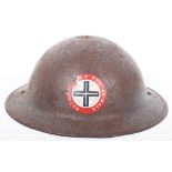 WW2 British Home Front National ARP for Animals Guards Steel Helmet