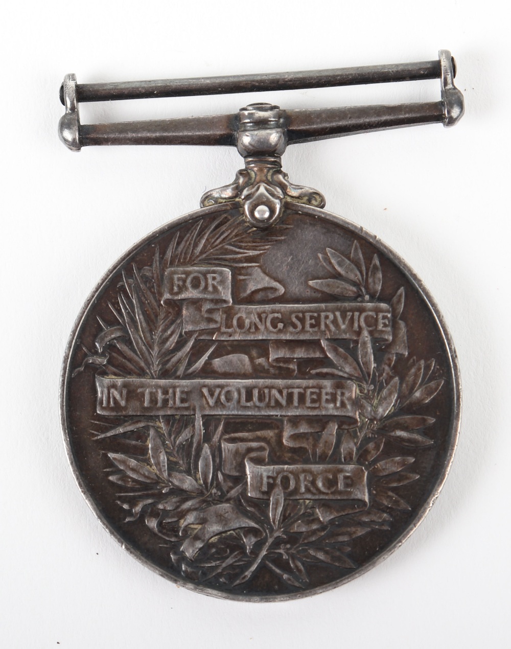 Edward VII Volunteer Force Long Service Good Conduct Medal 3rd Volunteer Battalion Royal West Surrey - Image 3 of 3