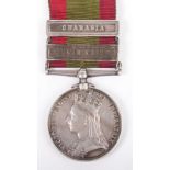 Victorian Afghanistan 1878-80 Campaign Medal 72nd Highlanders Battle of Charasia Casualty