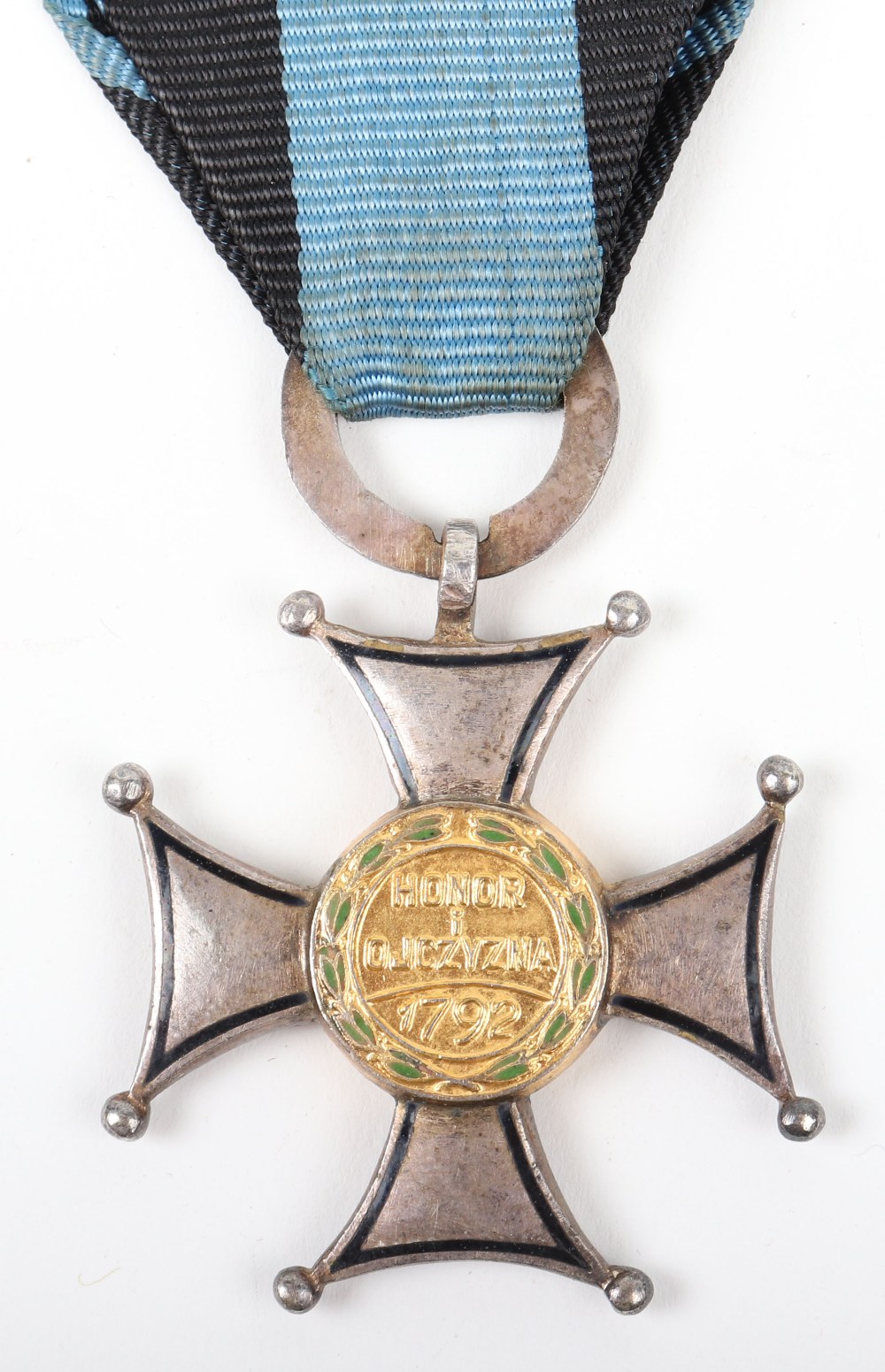 Soviet Made Polish Virtuti Militari Medal - Image 2 of 2