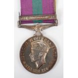 George VI General Service Medal 1918-62 Indian Army