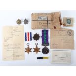 Royal Army Service Corps WW2 & South East Asia Medal Group of Three