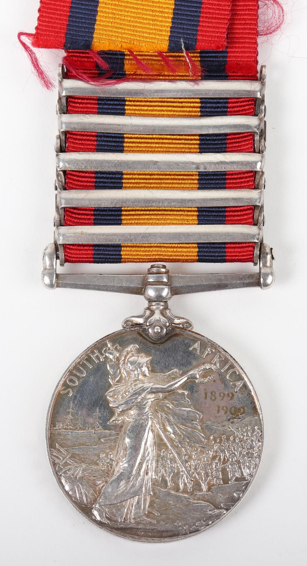 Victorian Queens South Africa Medal Royal Field Artillery - Image 4 of 4