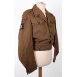 British Rifle Brigade / Artists Rifles (21st Special Air Service) S.A.S Battle Dress Blouse 1947-56